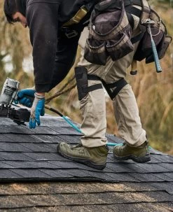 Keen Men's Reno Mid KBF Waterproof (Carbon-Fiber Toe) | Dark Olive/Black -Keen SDD 506 PDP Reno 1027102 Left Image