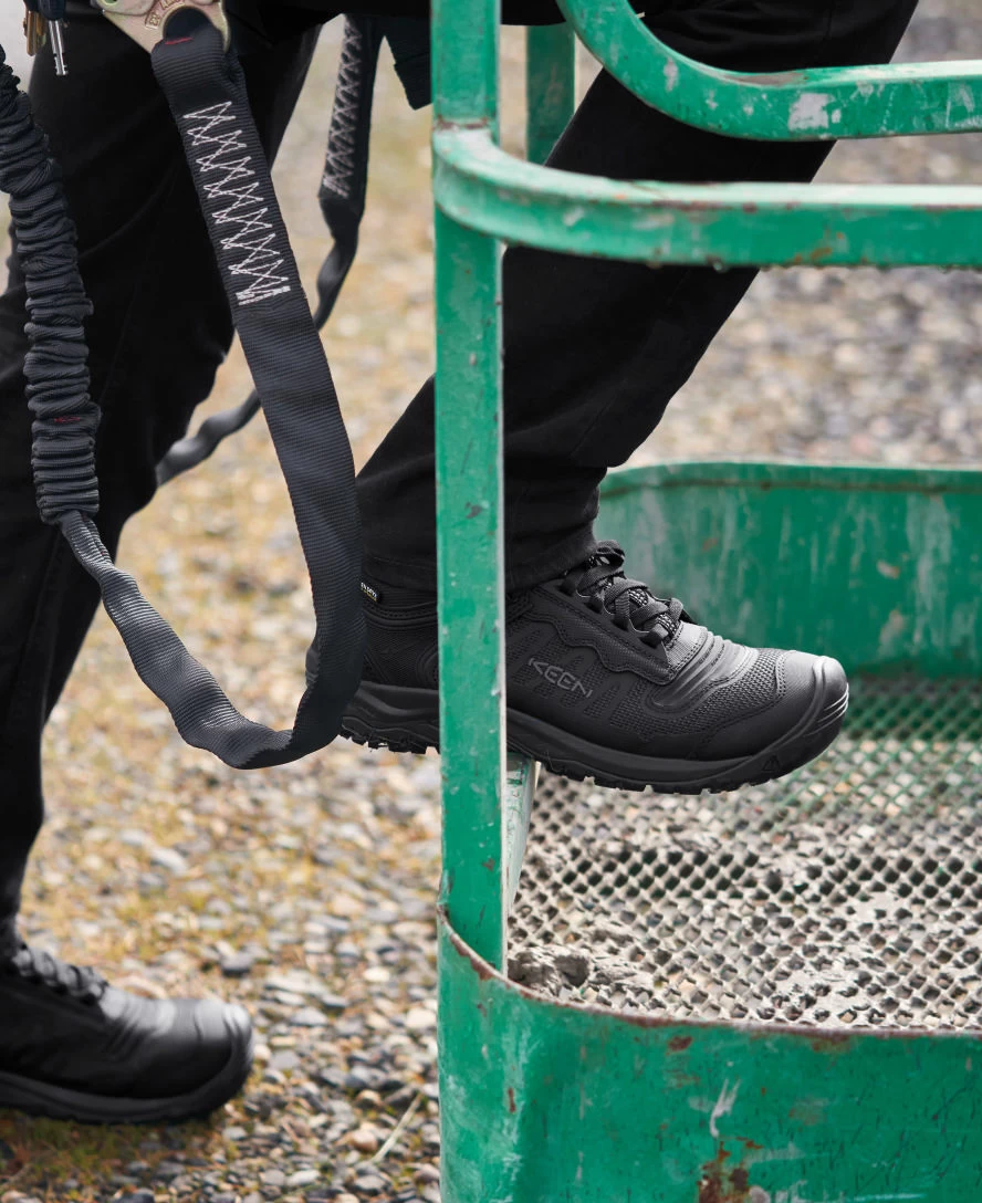 Keen Men's Reno KBF Waterproof Mid (Soft Toe) | Black/Black 10 Keen Men's Reno KBF Waterproof Mid (Soft Toe) | Black/Black - Image 8