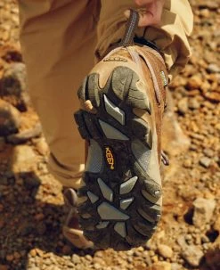 Keen Women's Targhee II Waterproof Mid | Goat/Crown Blue -Keen WTargheeIIMidLifestylePDPsingleRight 208eb327 69b7 4523 b661 baf3eb8ffd23