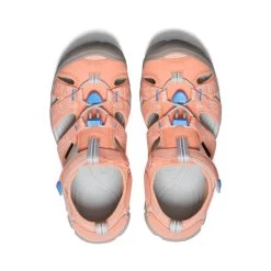 Keen Big Kids' Seacamp II CNX | Papaya Punch/Marina -Keen a45ca6742fe7133c20cf561ad181a183198e02f1