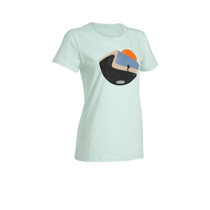 Keen Women's Hike More Tee | Whispering Blue 3 Keen Women's Hike More Tee | Whispering Blue