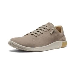 Keen Men's KNX Leather Sneaker | Brindle/Plaza Taupe -Keen a8582ae78a5a1f4ae833ff51827f178921f7a4cd