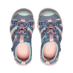 Keen Little Kids' Seacamp II CNX | Flint Stone/Ocean Wave -Keen af265a52e147a2b63b045c37d9b4e4e9b7cac7aa