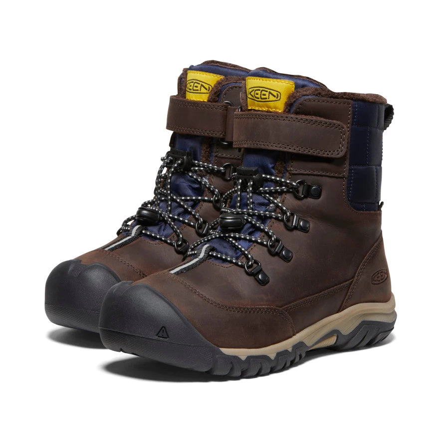 Keen Big Kids' Kanibou Waterproof Winter Boot | Java/Naval Academy 4 Keen Big Kids' Kanibou Waterproof Winter Boot | Java/Naval Academy - Image 2