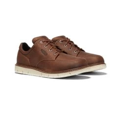 Keen Men's San Jose Oxford (Soft Toe) | Gingerbread/Off White -Keen b214266a4d75115dab9e1bbb97d921a802af3ab5
