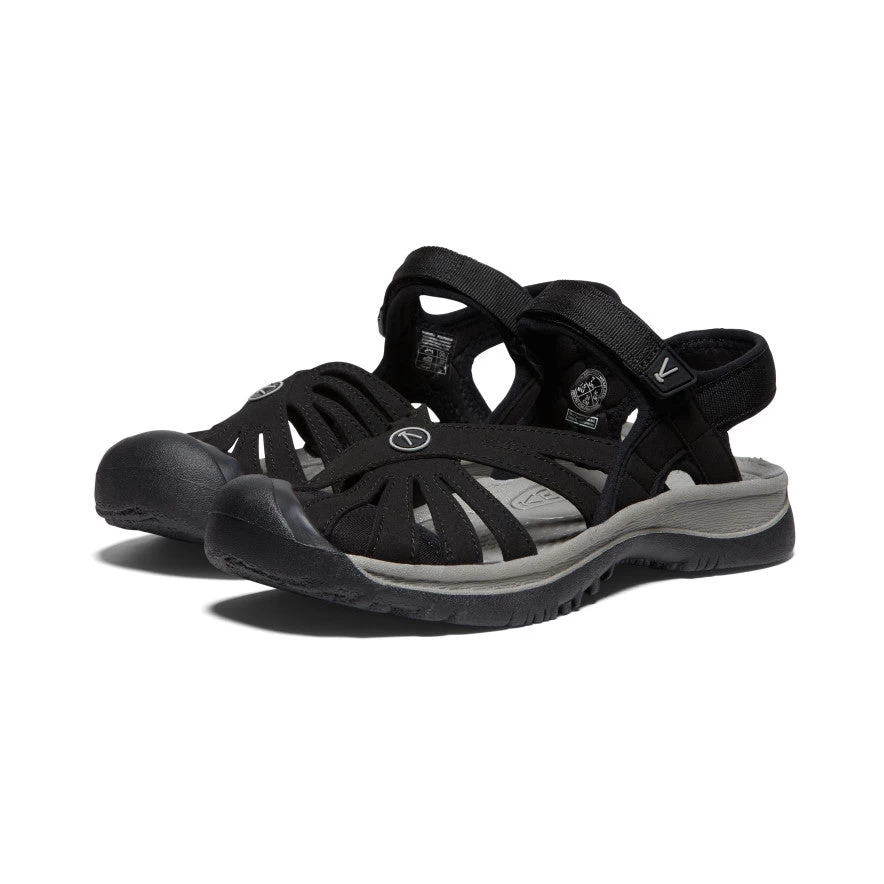 Keen Women's Rose Sandal | Black/Neutral Gray 4 Keen Women's Rose Sandal | Black/Neutral Gray - Image 2