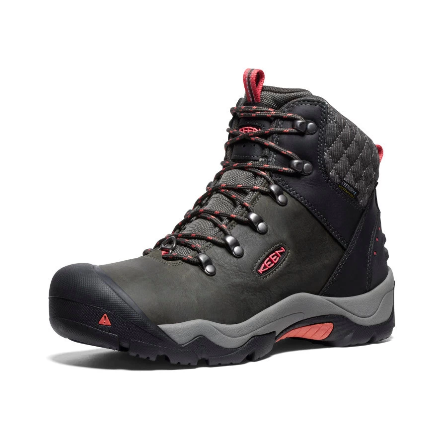 Keen Women's Revel III Waterproof Winter Boot | Black/Rose 5 Keen Women's Revel III Waterproof Winter Boot | Black/Rose - Image 3