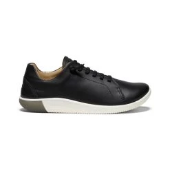 Keen Women's KNX Leather Sneaker | Black/Star White