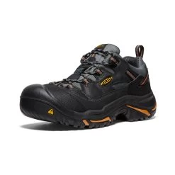 Keen Men's Braddock Low (Steel Toe) | Black/Bossa Nova -Keen ccb17d653cb3272d06f02d20df29e83953d2c426