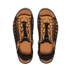 Keen Men's UNEEK II Open Toe | Black/Curry -Keen d665bc8d26569550632dfc592453de4dc5114884