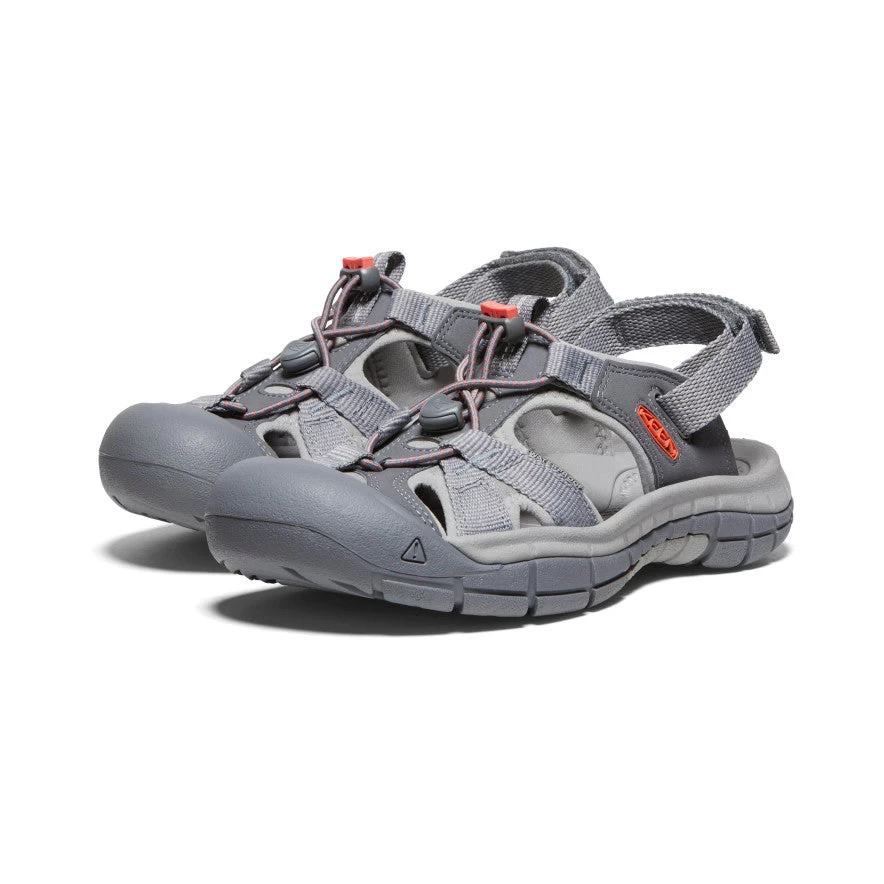 Keen Women's Ravine H2 Sandal | Steel Grey/Coral 4 Keen Women's Ravine H2 Sandal | Steel Grey/Coral - Image 2
