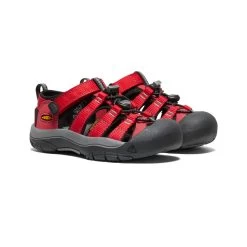 Keen Little Kids' Newport H2 | Ribbon Red/Gargoyle -Keen e78609c0f0f272c027b25be697d9f2f6fcda9c7c