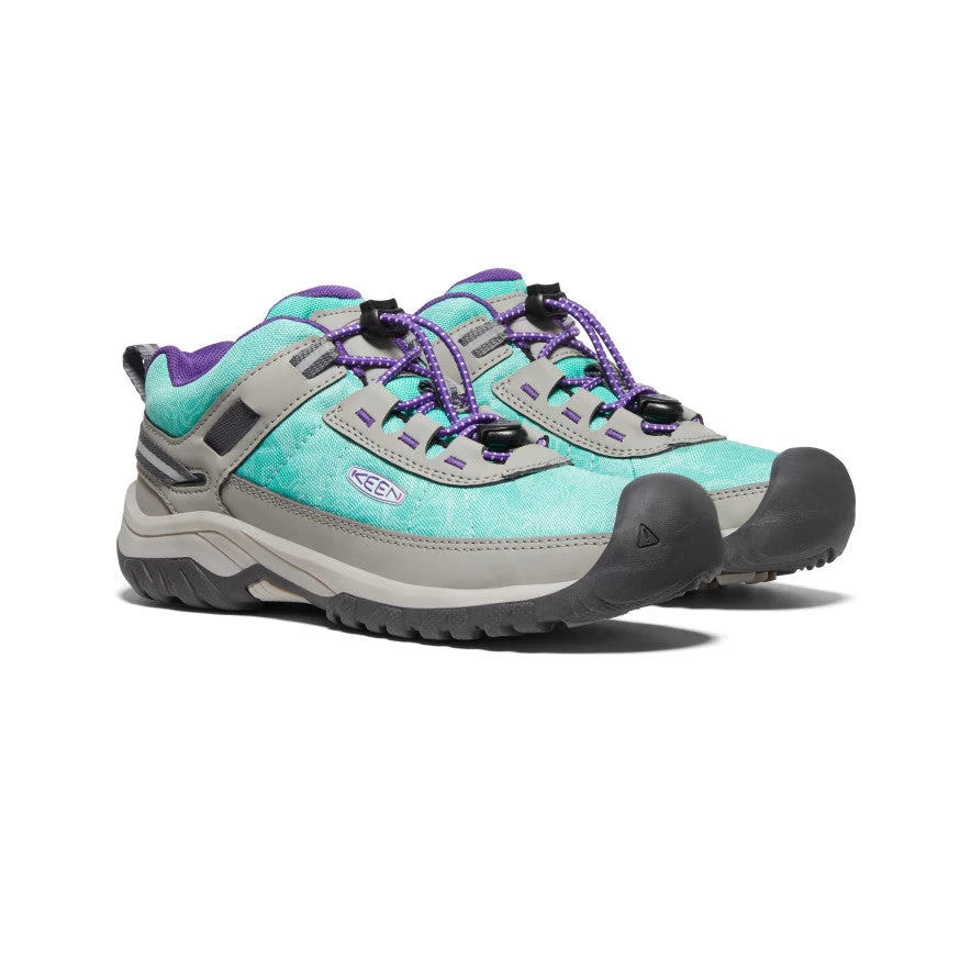 Keen Big Kids' Targhee Sport Vent Shoe | Waterfall/Vapor 4 Keen Big Kids' Targhee Sport Vent Shoe | Waterfall/Vapor - Image 2