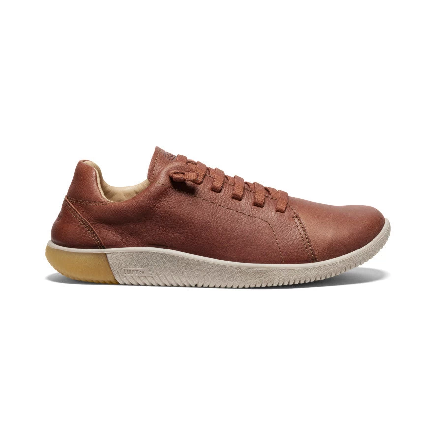 Keen Men's KNX Leather Sneaker | Tortoise Shell/Plaza Taupe 3 Keen Men's KNX Leather Sneaker | Tortoise Shell/Plaza Taupe