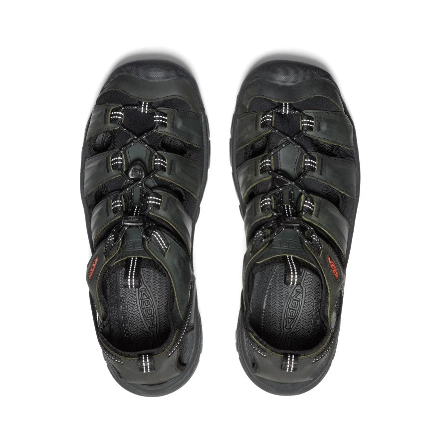 Keen Men's Targhee III Sandal | Grey/Black 6 Keen Men's Targhee III Sandal | Grey/Black - Image 4