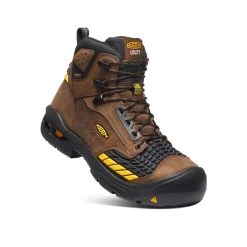 Keen Men's Troy 6" Waterproof Boot (Carbon-Fiber Toe) | Dark Earth/Black -Keen eddf571ba055d875cf97c3a8edcbf27090034506