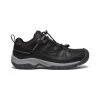 Keen Big Kids' Targhee Waterproof Shoe | Black/Steel Grey -Keen f679bfb5e7f348ee0f3b45e9a14aaeb522fcb701