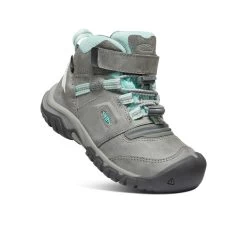 Keen Little Kids' Ridge Flex Waterproof Boot | Grey/Blue Tint -Keen fb2877e336ae380c40bf3a0803e60e0c7100ecdd